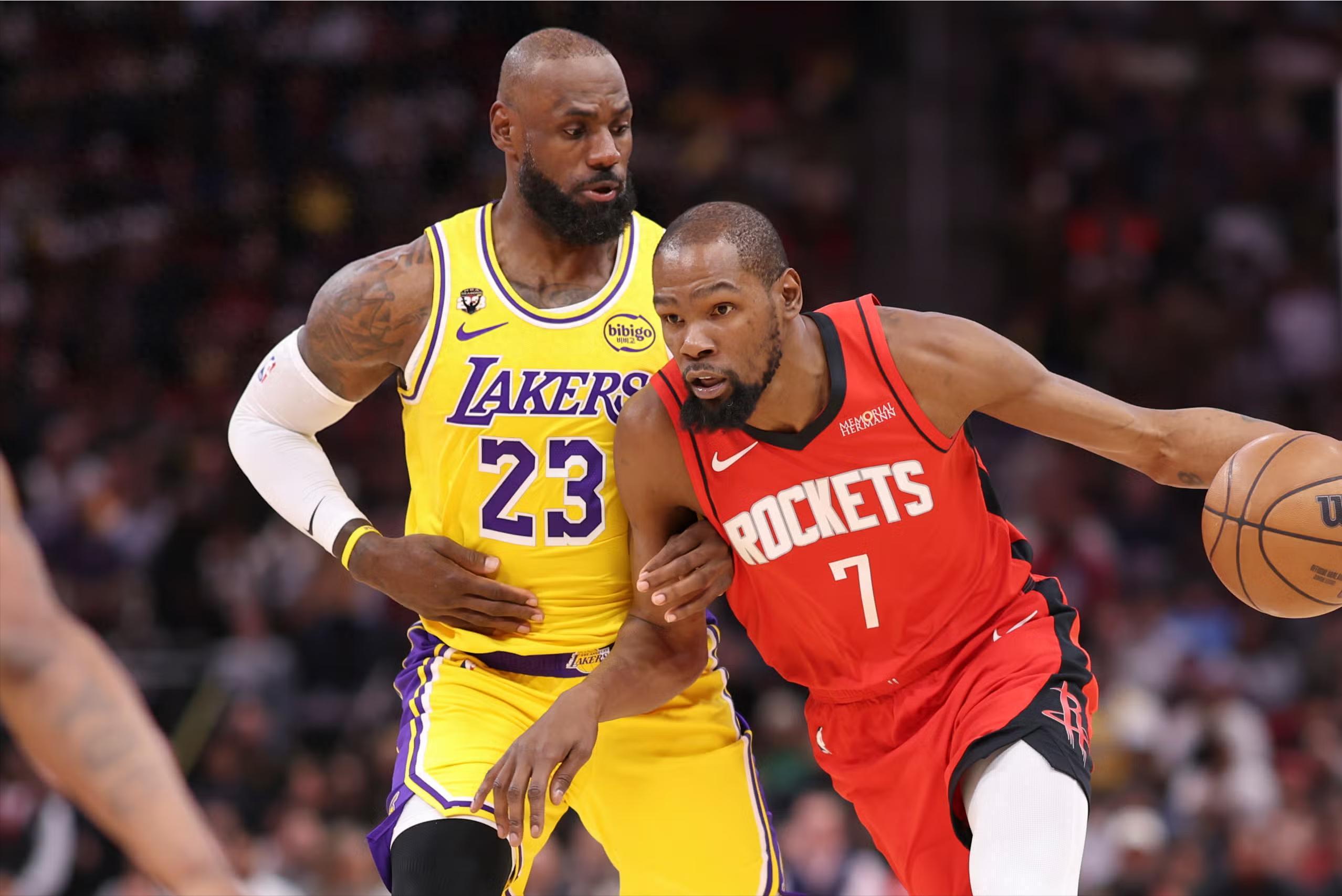 开云体育官网在线注册-西部排名敲定，火湖对决来袭！詹姆斯VS杜兰特+库里附加赛战小卡